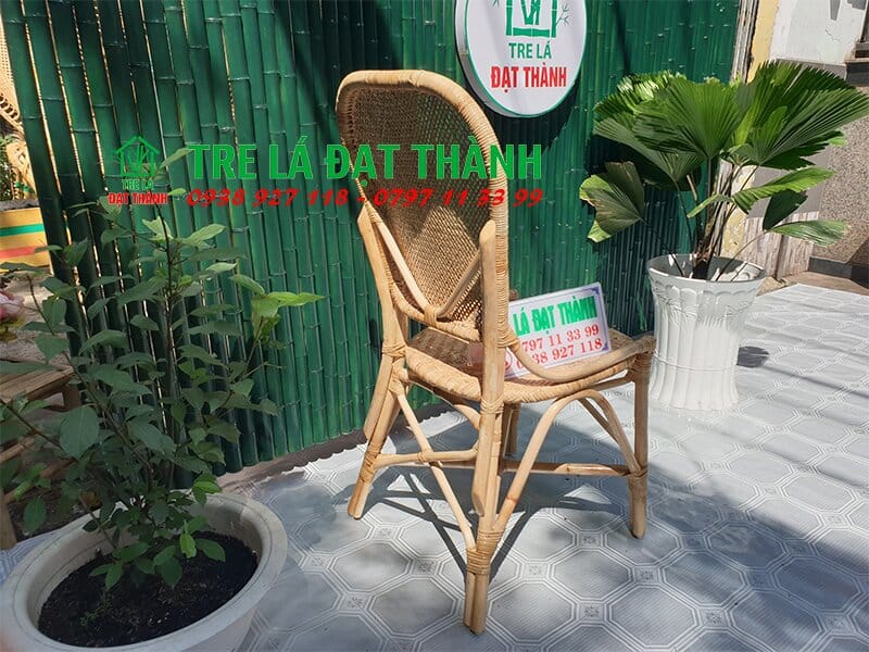 Ghế Thonet Mặt Mây - GTMM004